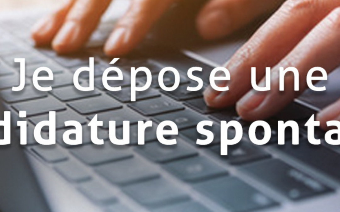 CANDIDATURE SPONTANÉE
